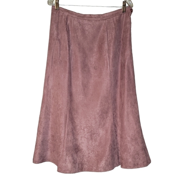 Southern lady size 14 skirt set. Purple velvet button up jacket and skirt - Picture 9 of 13